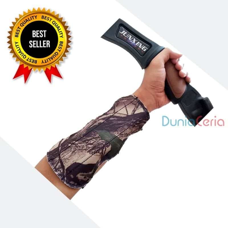 Camo Arm Guard JX107, Pelindung Lengan Bahan Kulit dan Nylon