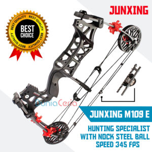 Busur Panah Junxing M109 E Steel Ball Hunting / Fishing Compound Bow