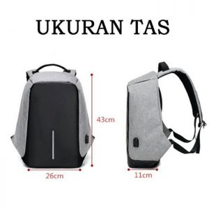 Alternative view of Tas Anti Maling / Theft Dilengkapi Port USB Powerbank