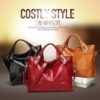 Tas Wanita Import Hand Bag - Handbag Magelo - Bahan Kulit