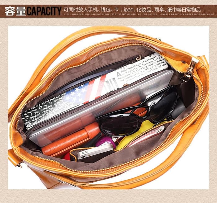 Tas Wanita Import Hand Bag - Handbag Magelo - Bahan Kulit - Gambar 4
