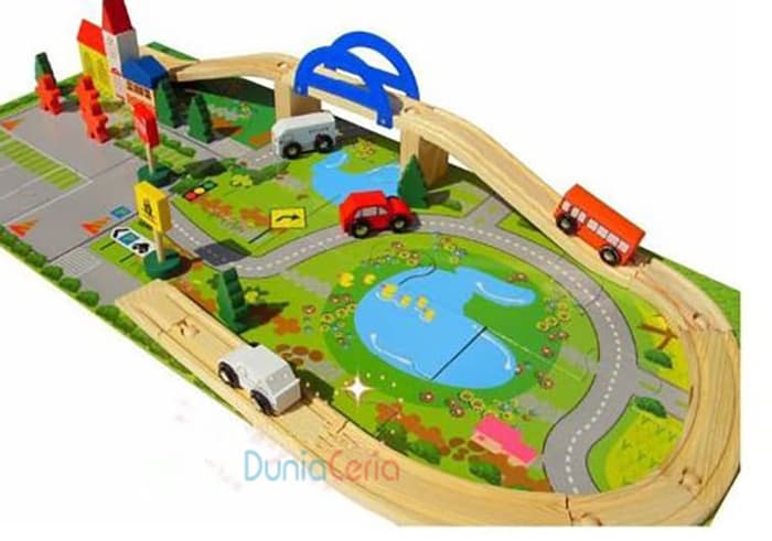 Mainan Edukasi Anak / Edukatif Rail Overpass - Gambar 2