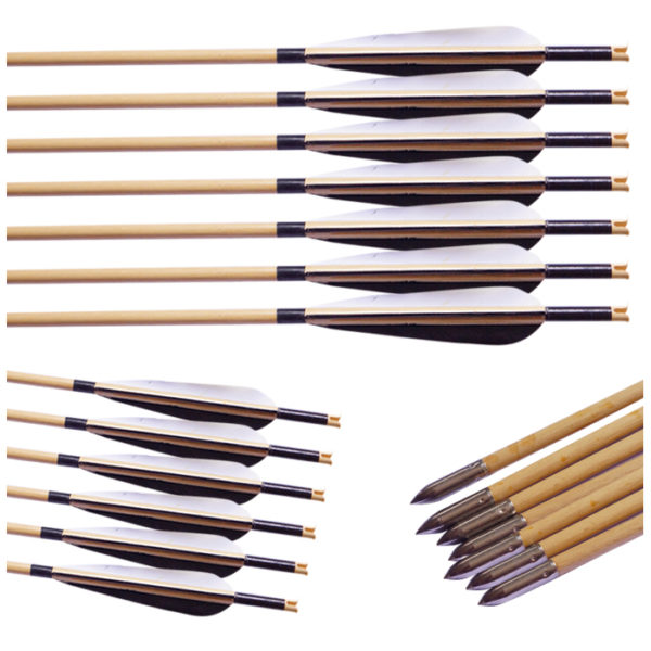 Anak Panah Kayu Arrow Musen 8mm MSMJ-31