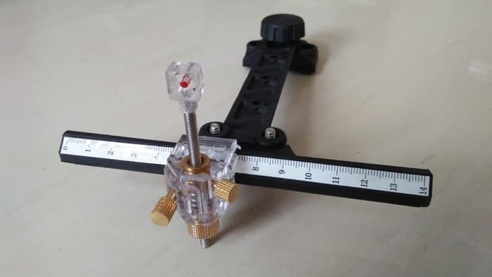 Bow Sight Target Sight Visir Fisir Panah JX1817 Untuk Recurve Bow - Gambar 4