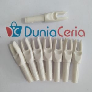 Alternative view of Nock Arrow Carbon ID 6mm White