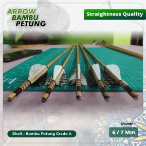 Alternative view of Anak Panah Arrow Bambu Petung 6mm 7mm Grade A